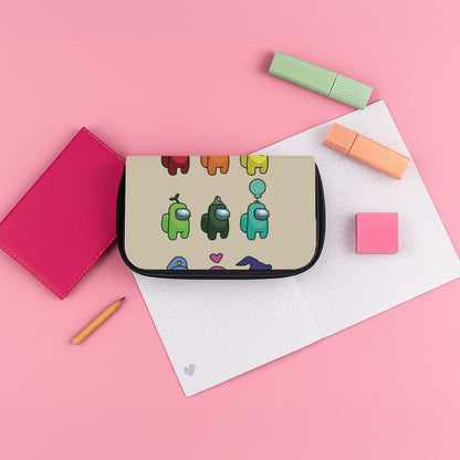 Among Gaming characters Pencil Case