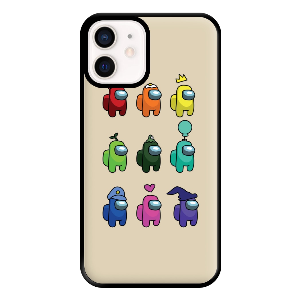 Among Gaming characters Phone Case for iPhone 13 Mini