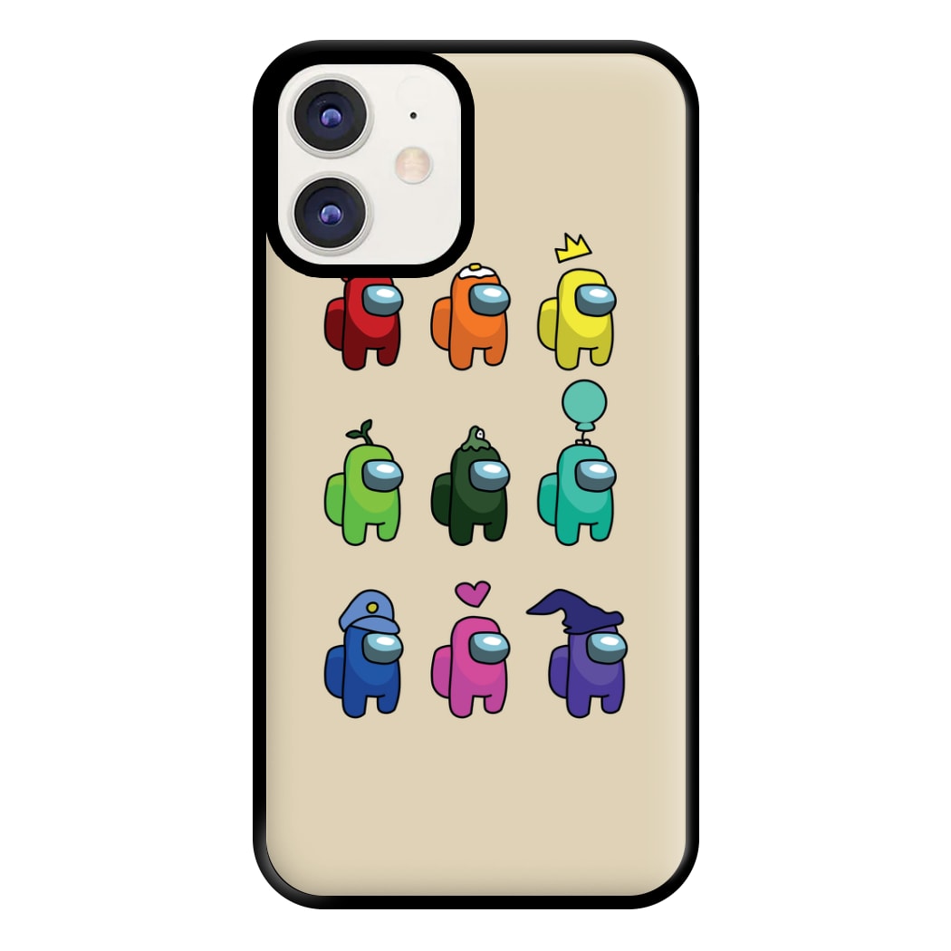 Among Gaming characters Phone Case for iPhone 11