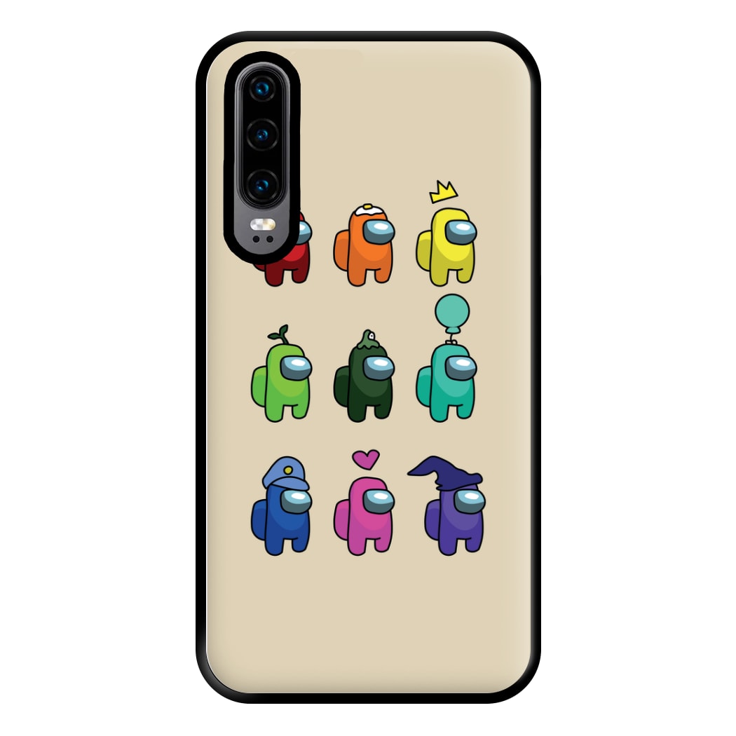 Among Gaming characters Phone Case for Huawei P30