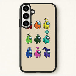Among Gaming characters Phone Case for Galaxy S26