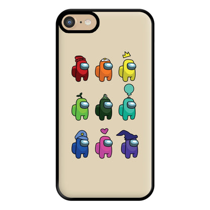 Among Gaming characters Phone Case for iPhone 6 / 7 / 8 / SE