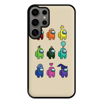 Among Gaming characters Phone Case for Galaxy S24 Ultra