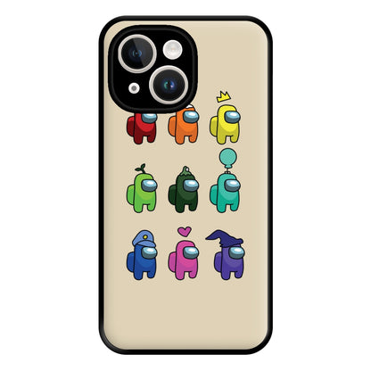 Among Gaming characters Phone Case for iPhone 14 Plus