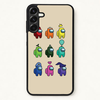 Among Gaming characters Phone Case for Galaxy A57