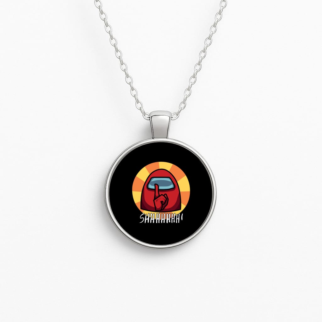 You're the imposter - Among Us Circle Necklace