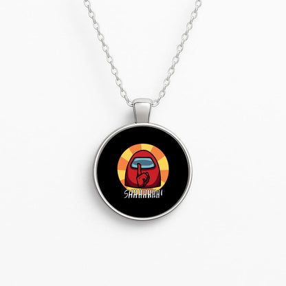 You're the imposter - Among Us Circle Necklace
