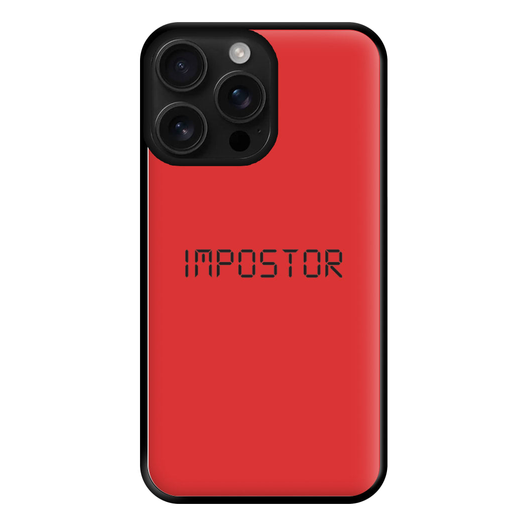 Imposter - Among Us Phone Case