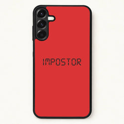 Imposter - Among Us Phone Case for Galaxy A17
