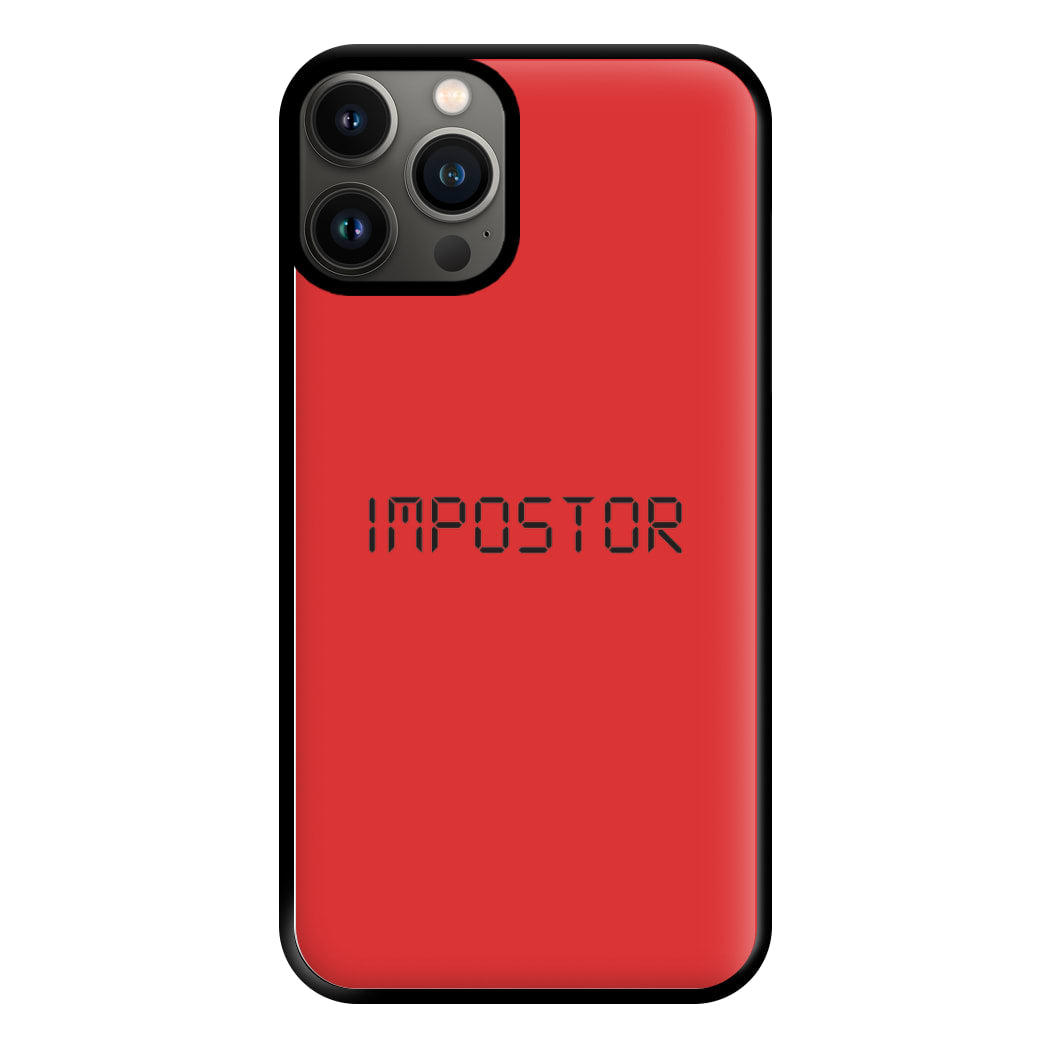 Imposter - Among Us Phone Case for iPhone 11 Pro Max