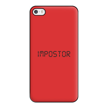 Imposter - Among Us Phone Case for iPhone 5 / 5s / SE 2016