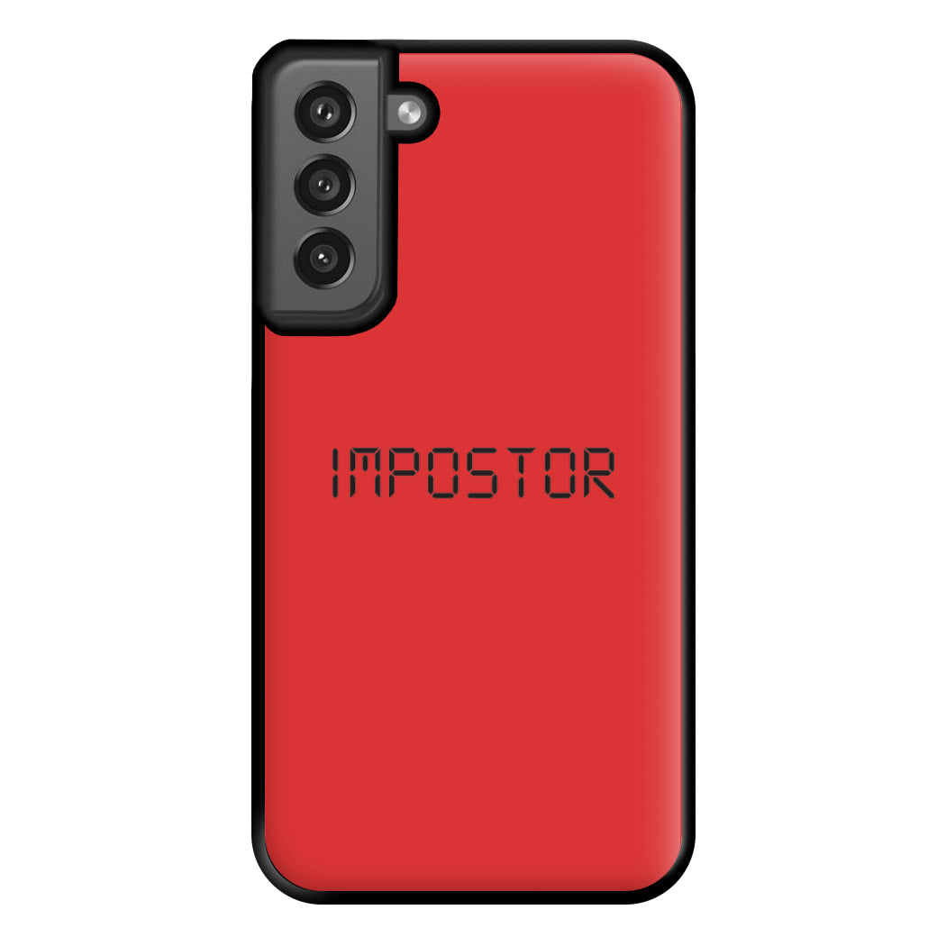 Imposter - Among Us Phone Case for Galaxy S21FE