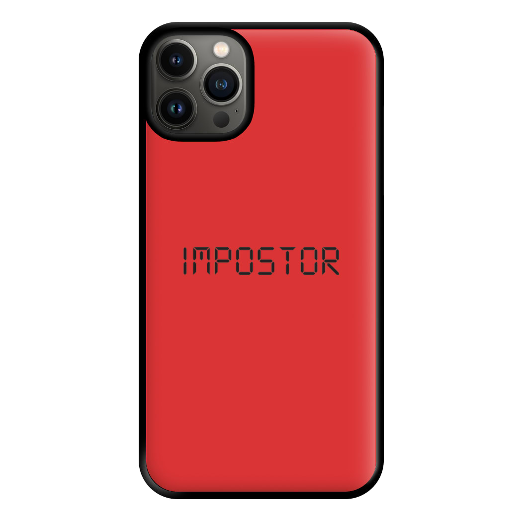 Imposter - Among Us Phone Case for iPhone 13