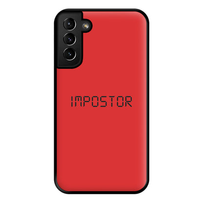 Imposter - Among Us Phone Case for Galaxy S21 Plus