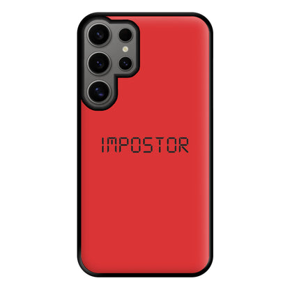 Imposter - Among Us Phone Case for Galaxy S24 Ultra