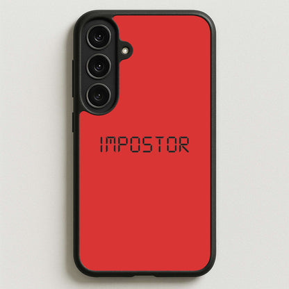 Imposter - Among Us Phone Case for Galaxy S25FE