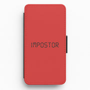 Imposter - Among Us Flip / Wallet Phone Case 1