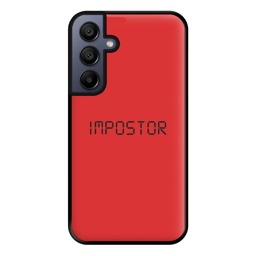 Imposter - Among Us Phone Case for Galaxy A15