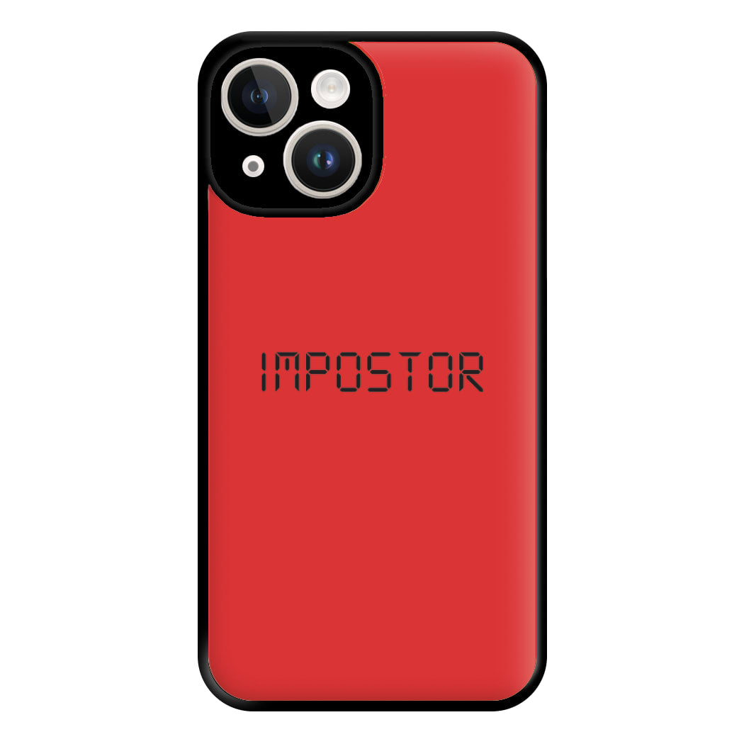 Imposter - Among Us Phone Case for iPhone 14