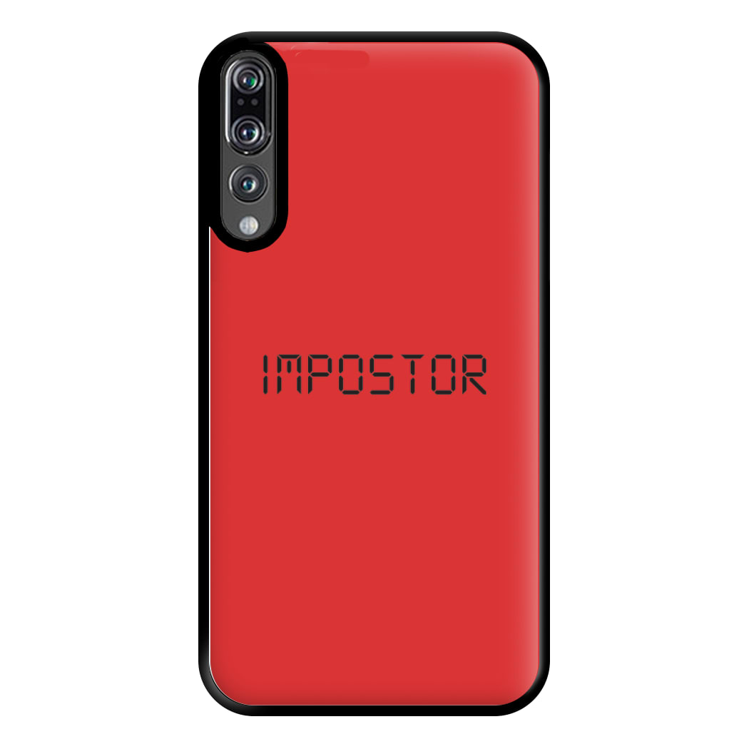 Imposter - Among Us Phone Case for Huawei P20 Pro