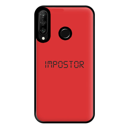 Imposter - Among Us Phone Case for Huawei P30 Lite