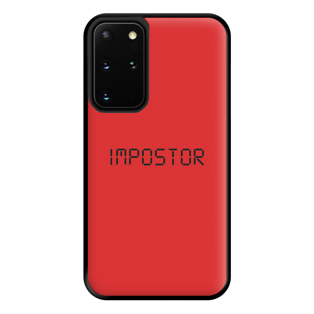 Imposter - Among Us Phone Case for Galaxy S20 Plus