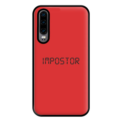 Imposter - Among Us Phone Case for Huawei P30