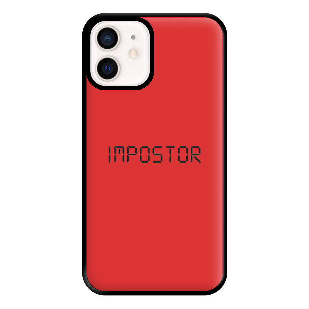 Imposter - Among Us Phone Case for iPhone 12 Mini