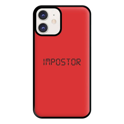 Imposter - Among Us Phone Case for iPhone 12 / 12 Pro