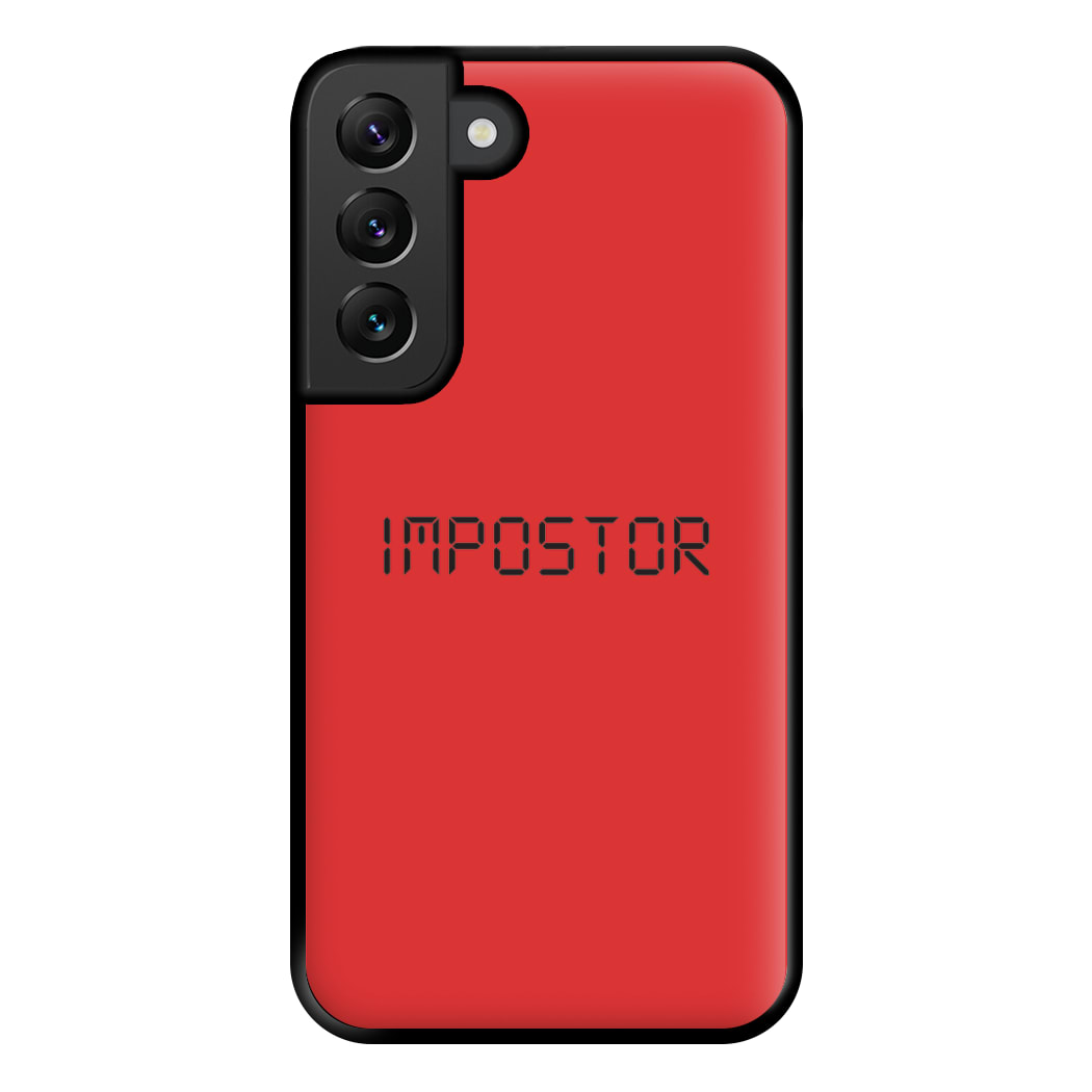 Imposter - Among Us Phone Case for Galaxy S22 Plus