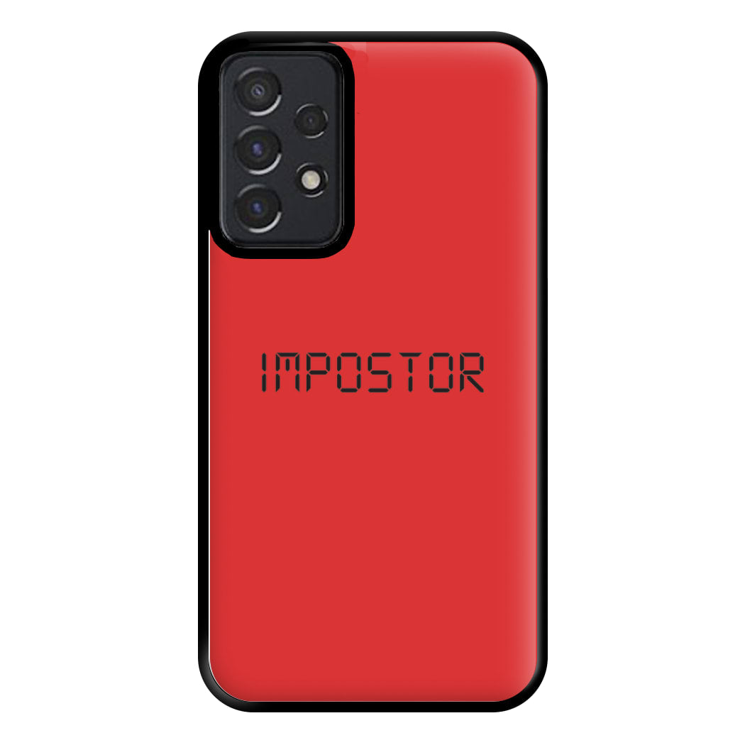 Imposter - Among Us Phone Case for Galaxy A52 / A52s