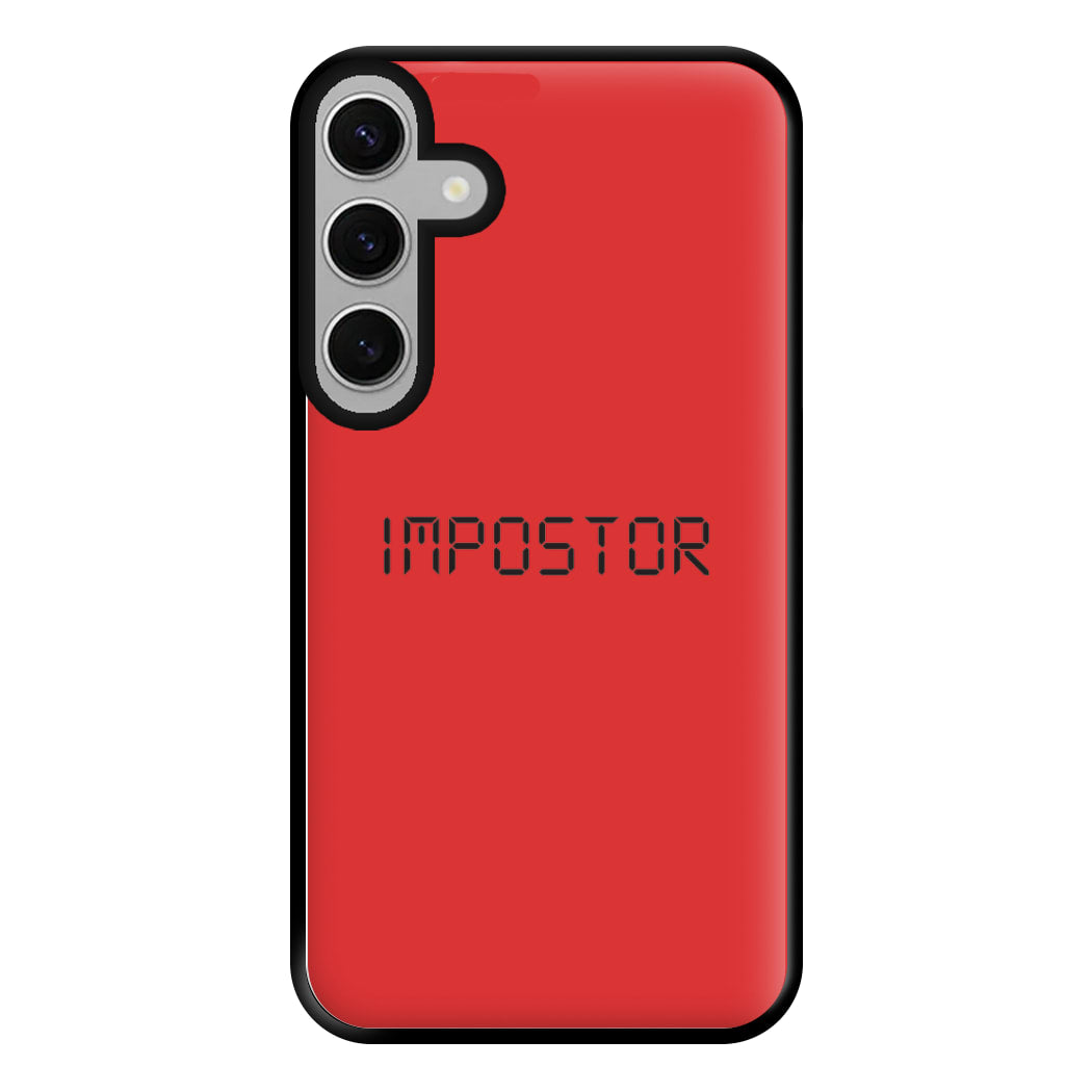 Imposter - Among Us Phone Case for Galaxy S24FE