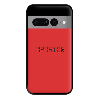 Imposter - Among Us Phone Case for Google Pixel 7 Pro