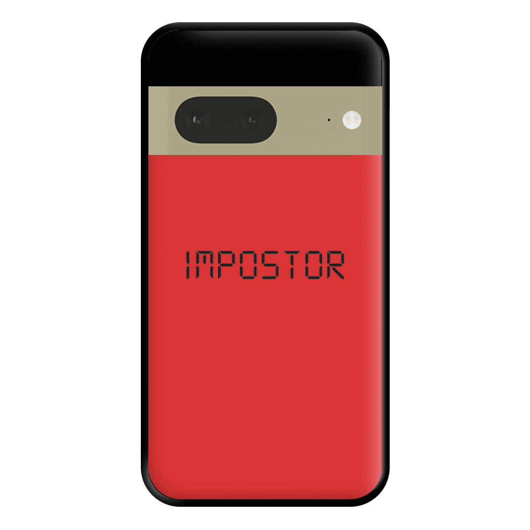 Imposter - Among Us Phone Case for Google Pixel 7a