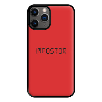 Imposter - Among Us Phone Case for iPhone 12 Pro Max