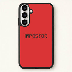 Imposter - Among Us Phone Case for Galaxy S26 Plus