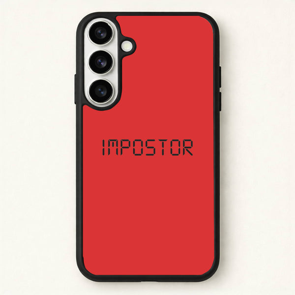 Imposter - Among Us Phone Case for Galaxy S26 Plus