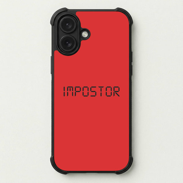 Imposter - Among Us Phone Case — Bumper case
