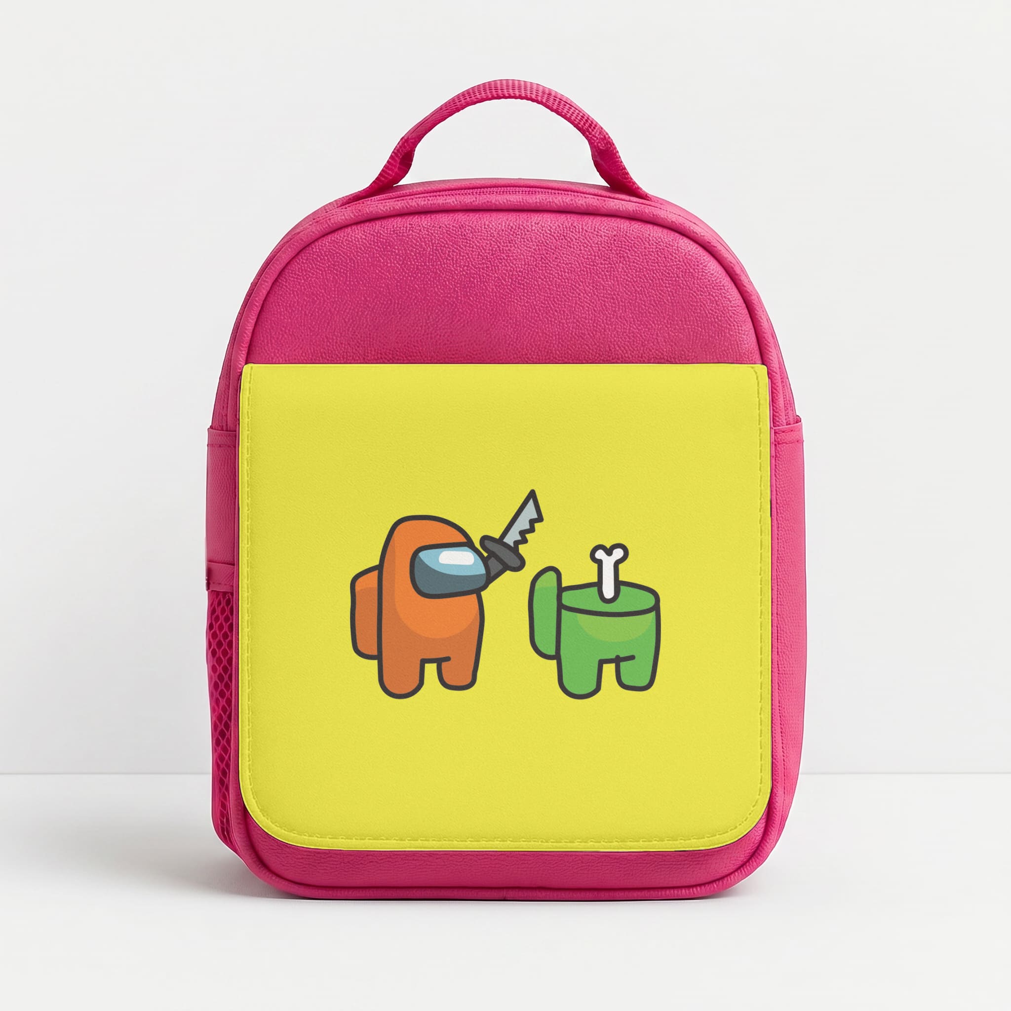 Among Gaming Killed Lunchbox - Pink