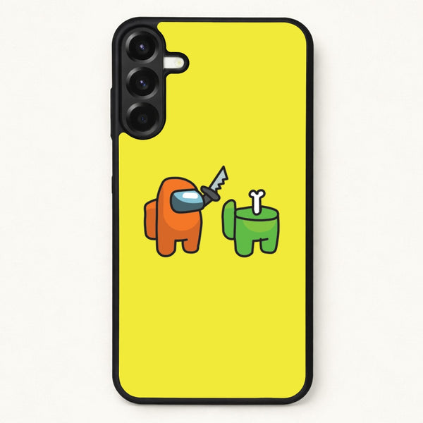 Among Gaming Killed Phone Case for Galaxy A57
