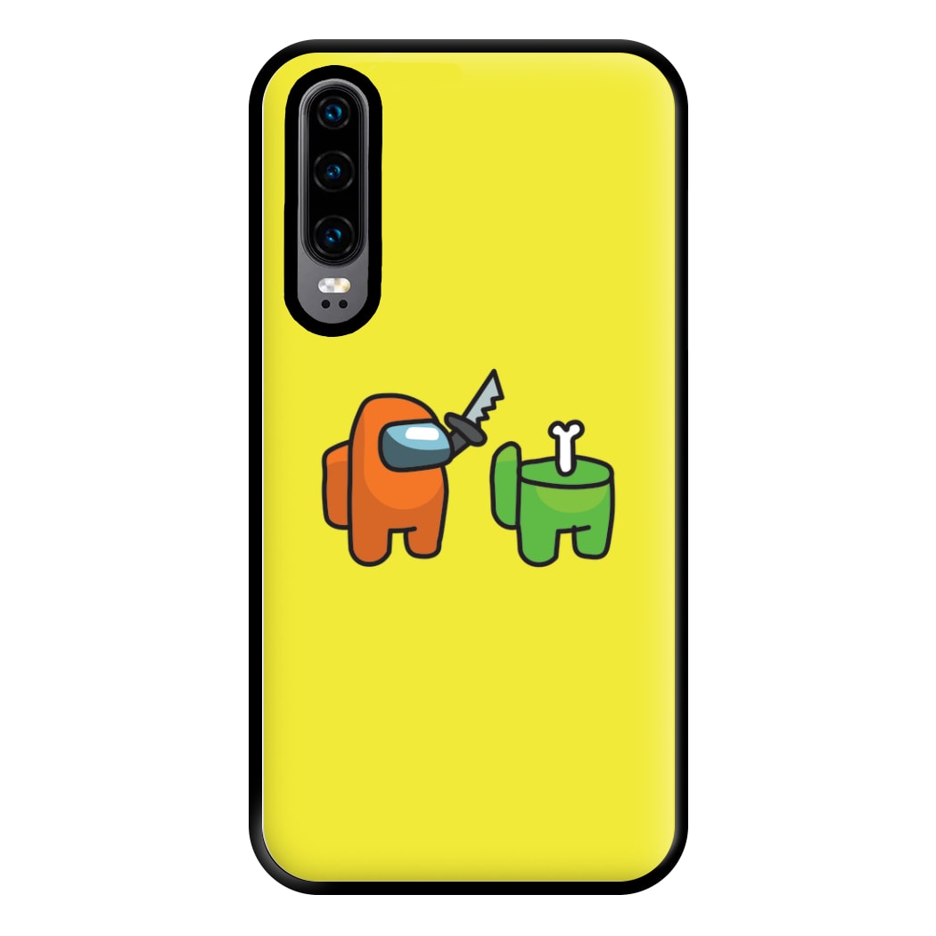 Among Gaming Killed Phone Case for Huawei P30