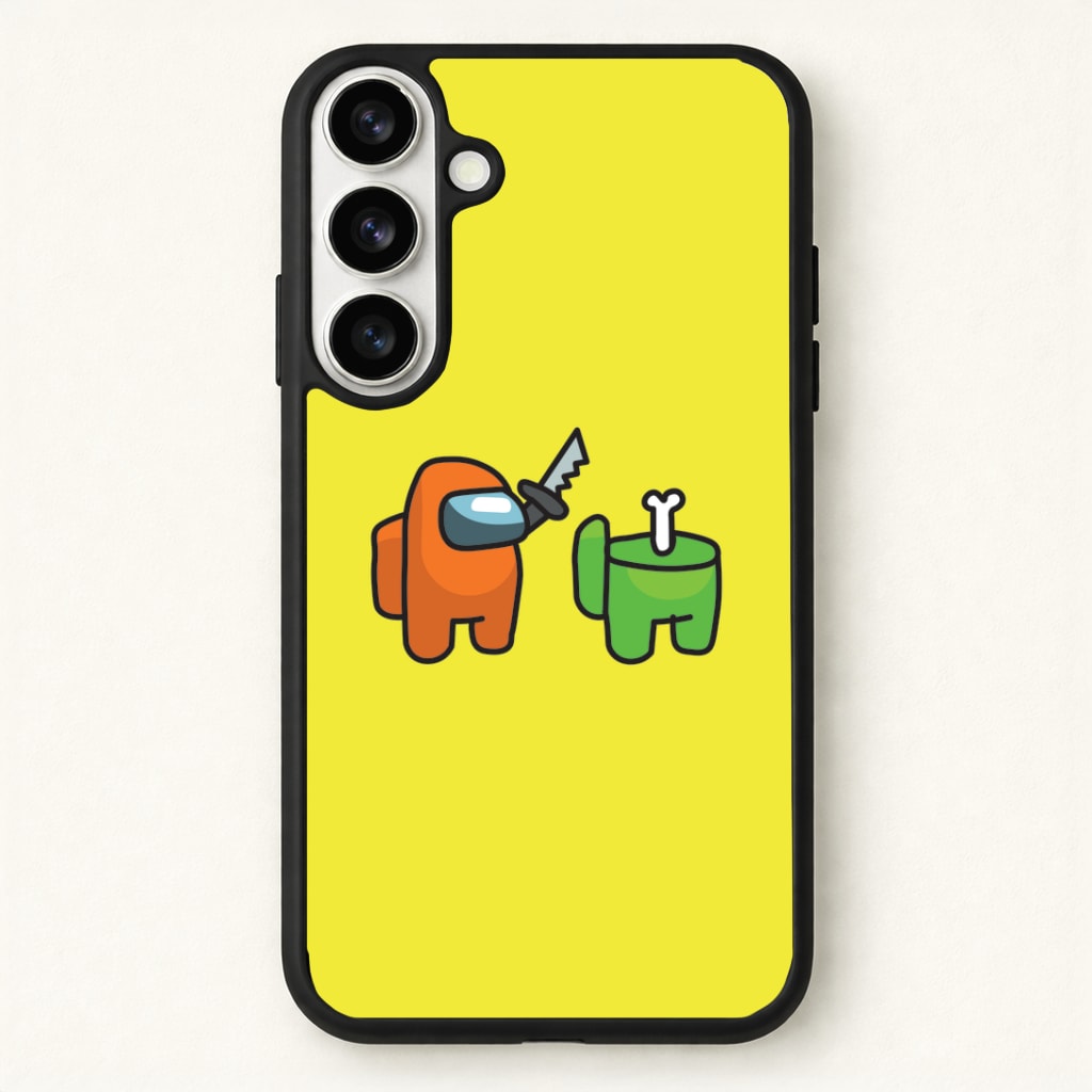 Among Gaming Killed Phone Case for Galaxy S26