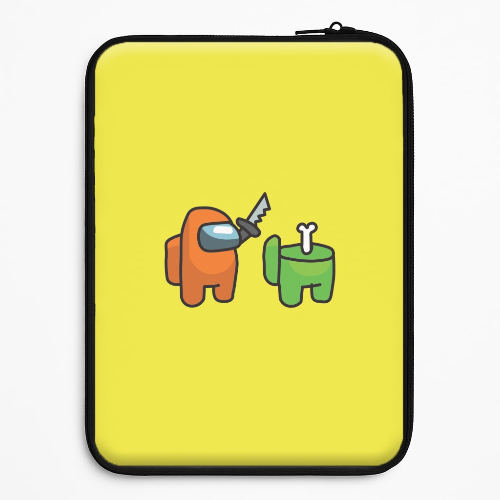 Among Gaming Killed Laptop Sleeve