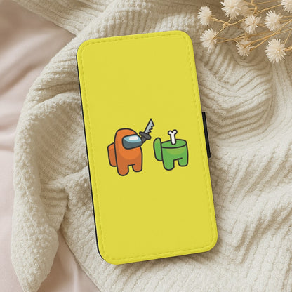 Among Gaming Killed Wallet Phone Case
