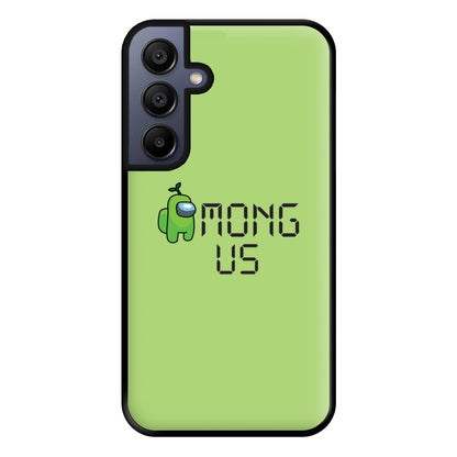 Among Gaming - Green Phone Case for Galaxy A15