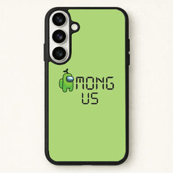 Among Gaming - Green Phone Case for Galaxy S26
