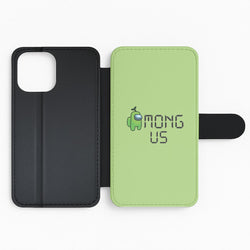 Among Gaming - Green Flip Phone Case