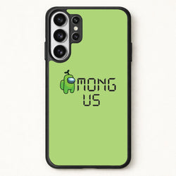 Among Gaming - Green Phone Case for Galaxy S26 Ultra