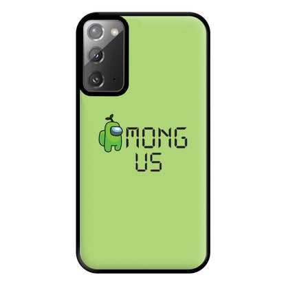 Among Gaming - Green Phone Case for Galaxy Note 20 Ultra