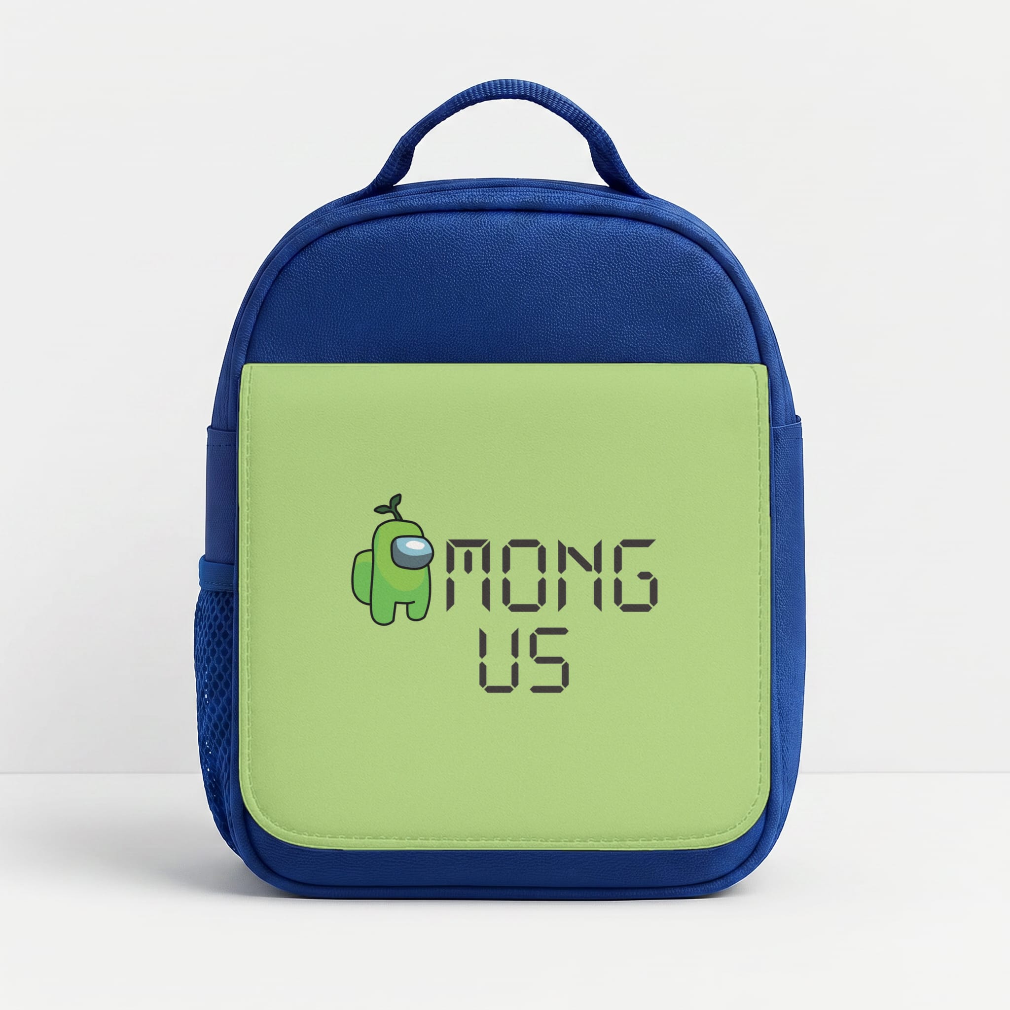 Among Gaming - Green Lunchbox - Blue